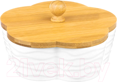 Емкость для хранения Elan Gallery Цветок Айсберг волны / 540356 - фото