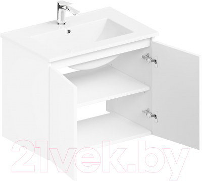 Тумба с умывальником ЗОВ Монови 60 / M60LW0LW-OL60