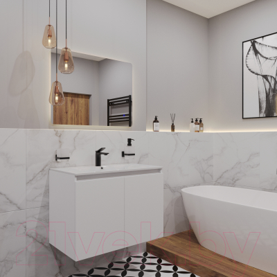 Тумба с умывальником ЗОВ Монови 60 / M60LW0LW-OL60