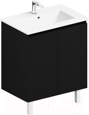 Тумба с умывальником ЗОВ Монови 60 / M60LG0LGS-OL60 - фото