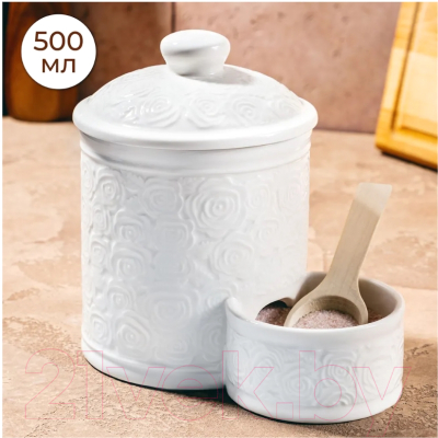 Емкость для хранения Elan Gallery Розы / 540771