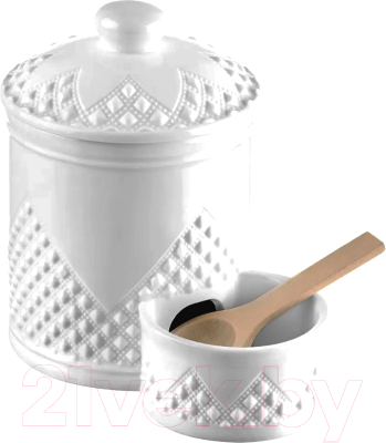 Емкость для хранения Elan Gallery Ромбики / 540774 - фото