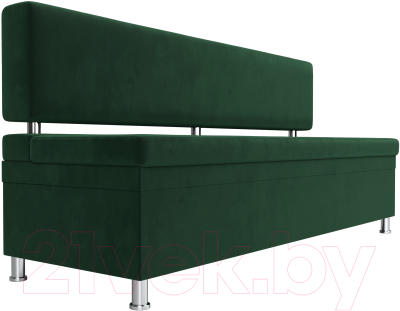 Скамья кухонная мягкая Лига Диванов Стайл / 111641 (велюр зеленый)