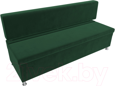 Скамья кухонная мягкая Лига Диванов Стайл / 111641 (велюр зеленый)