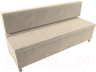 Скамья кухонная мягкая Лига Диванов Стайл / 114499 (микровельвет бежевый)