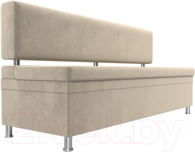 Скамья кухонная мягкая Лига Диванов Стайл / 114499 (микровельвет бежевый)