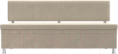 Скамья кухонная мягкая Лига Диванов Стайл / 114499 (микровельвет бежевый)