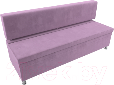 Скамья кухонная мягкая Лига Диванов Стайл / 114505 (микровельвет сиреневый)