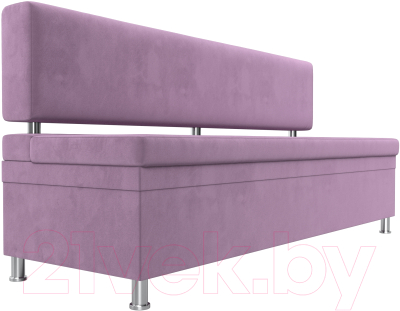 Скамья кухонная мягкая Лига Диванов Стайл / 114505 (микровельвет сиреневый)