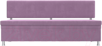 Скамья кухонная мягкая Лига Диванов Стайл / 114505 (микровельвет сиреневый)