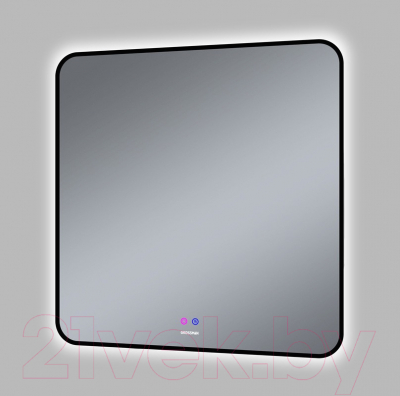 Зеркало Grossman Elegans-норма Black LED / 1780802