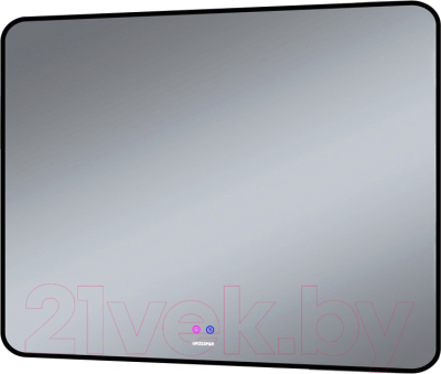Зеркало Grossman Elegans-норма Black LED / 17100802 - фото