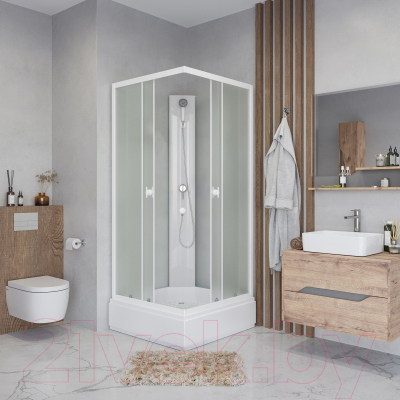 Душевая кабина Niagara Promo P90/26Q/MT/BK 90x90x195