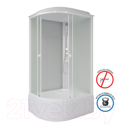 Душевая кабина Niagara Promo P120/90/40R/MT 120x90x215