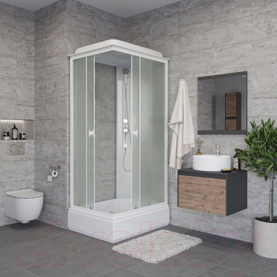 Душевая кабина Niagara Promo P100/80/26Q/MT 100x80x215