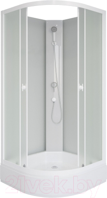 Душевая кабина Niagara Promo P100/26/MT/BK 100x100x195 - фото