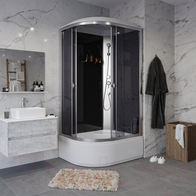 Душевая кабина Niagara Eco E120/90/40R/TN 120x90x215