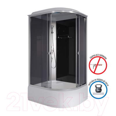 Душевая кабина Niagara Eco E120/90/40L/TN 120x90x215