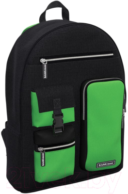 Рюкзак Erich Krause ActiveLine Cargo 18L Black&Green / 60377 - фото