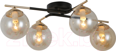 Потолочный светильник Mirastyle MD-8132/4 BK+FGD - фото