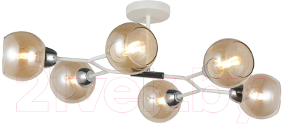 Потолочный светильник Mirastyle MD-8200/6 WH+CR - фото