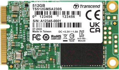 SSD диск Transcend TS512GMSA230S - фото