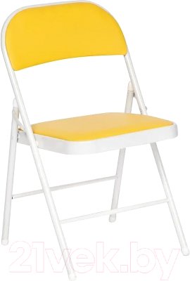 Стул Tetchair Folder (желтый/белый) - фото