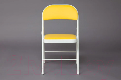 Стул Tetchair Folder (желтый/белый)