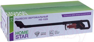 Вертикальный пылесос HomeStar HS-1026 / 105674