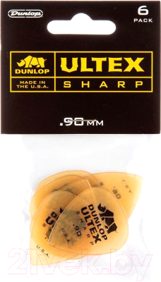 Набор медиаторов Dunlop Manufacturing Ultex Sharp 433P.90 - фото