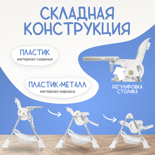 Стульчик для кормления NINO Honey 