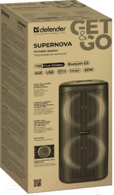 Портативная колонка Defender Supernova / 65037