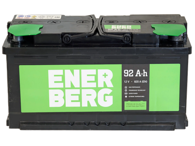Автомобильный аккумулятор Enerberg 6СТ-92VLR R+ 820A
