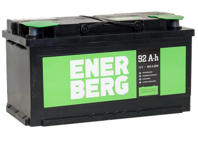 Автомобильный аккумулятор Enerberg 6СТ-92VLR R+ 820A