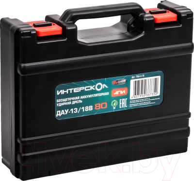Аккумуляторная дрель-шуруповерт Интерскол ДАУ-13/18В 80