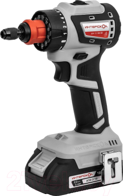 Аккумуляторная дрель-шуруповерт Интерскол Комби ДА-13/18В 50 (776.2.2.79)