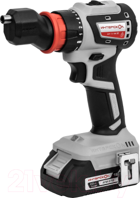 Аккумуляторная дрель-шуруповерт Интерскол Комби ДА-13/18В 50 (776.2.2.79)