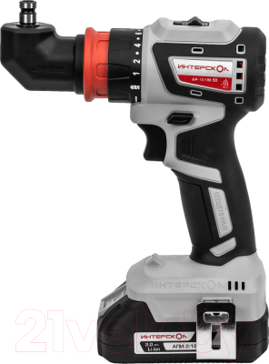 Аккумуляторная дрель-шуруповерт Интерскол Комби ДА-13/18В 50 (776.2.2.79)