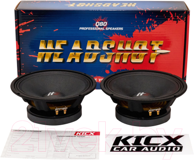 Среднечастотная АС Kicx HeadShot Q80