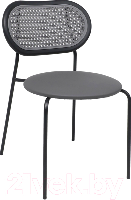 Стул AksHome Teo (серый/черный) - фото