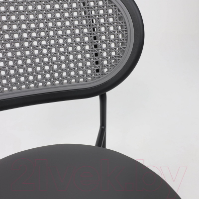 Стул AksHome Teo (серый/черный)