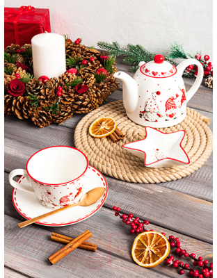 Заварочный чайник Elan Gallery Веселые гномики / 540615