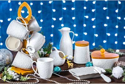 Емкость для хранения Elan Gallery Снежинки / 540538