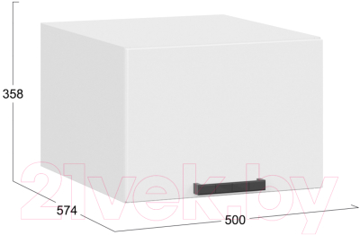 Шкаф навесной для кухни ТриЯ Детройт 1В5ГП исп.2