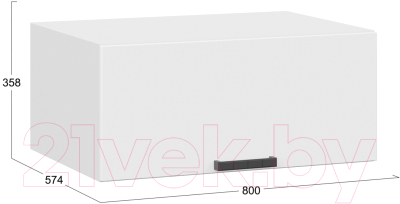 Шкаф навесной для кухни ТриЯ Детройт 1В8ГП исп.2