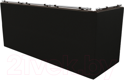 Уголок кухонный мягкий Лига Диванов Метро левый / 105024L (микровельвет коричневый/бежевый)