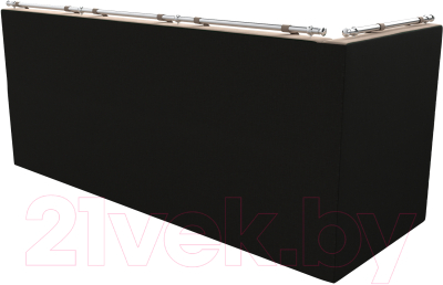 Уголок кухонный мягкий Лига Диванов Метро левый / 105026L (велюр бежевый/зеленый)