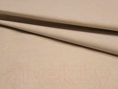 Скамья кухонная мягкая Лига Диванов Метро / 105012 (велюр бежевый/черный)