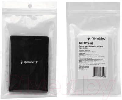 Адаптер для SSD диска Gembird MF-SATA-M2