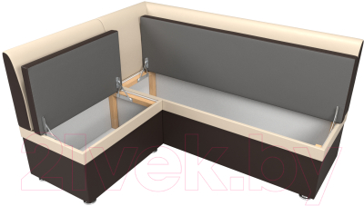 Уголок кухонный мягкий Лига Диванов Уют левый / 28386L